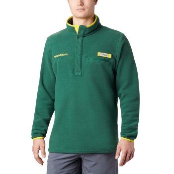 Columbia Jas Heren, Collegiate PFG Harborside Fleece - Oregon Groen, 65JQYIFDT